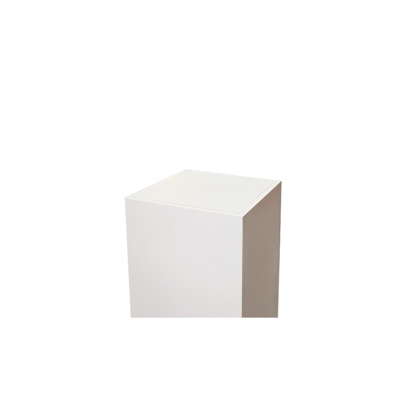 Plinth Wooden Glass Top For Expo Wooden Display Plinth UK