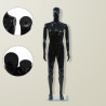 Black Gloss Mannequin Dummy Full Body Stand