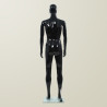 Black Gloss Mannequin Dummy Full Body Stand