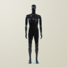 Black Gloss Mannequin Dummy Full Body Stand