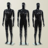 Black Gloss Mannequin Dummy Full Body Stand