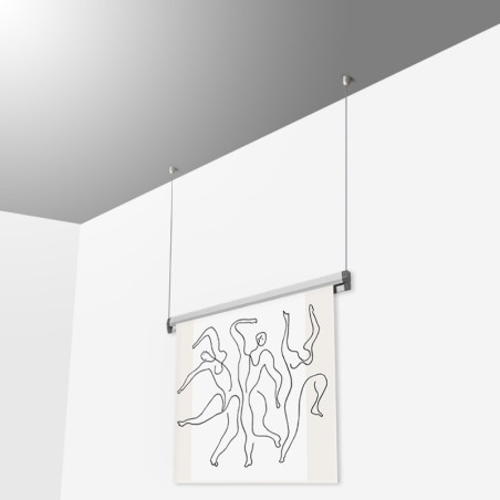 Poster & Photo Display Rail Kit