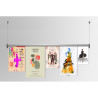 Poster & Photo Display Rail Kit