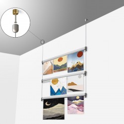 Poster & Photo Display Rail Kit