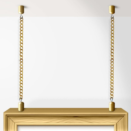 Ceiling to Frame Chain Hanging Kit