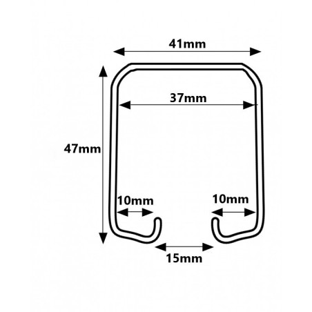 Sliding Door Hanging Track