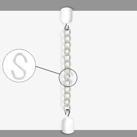 Ceiling to Floor Chain Hanging Kit