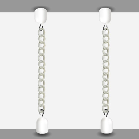 Ceiling to Floor Chain Hanging Kit