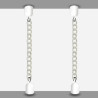 Ceiling to Floor Chain Hanging Kit
