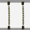 Ceiling to Floor Chain Hanging Kit