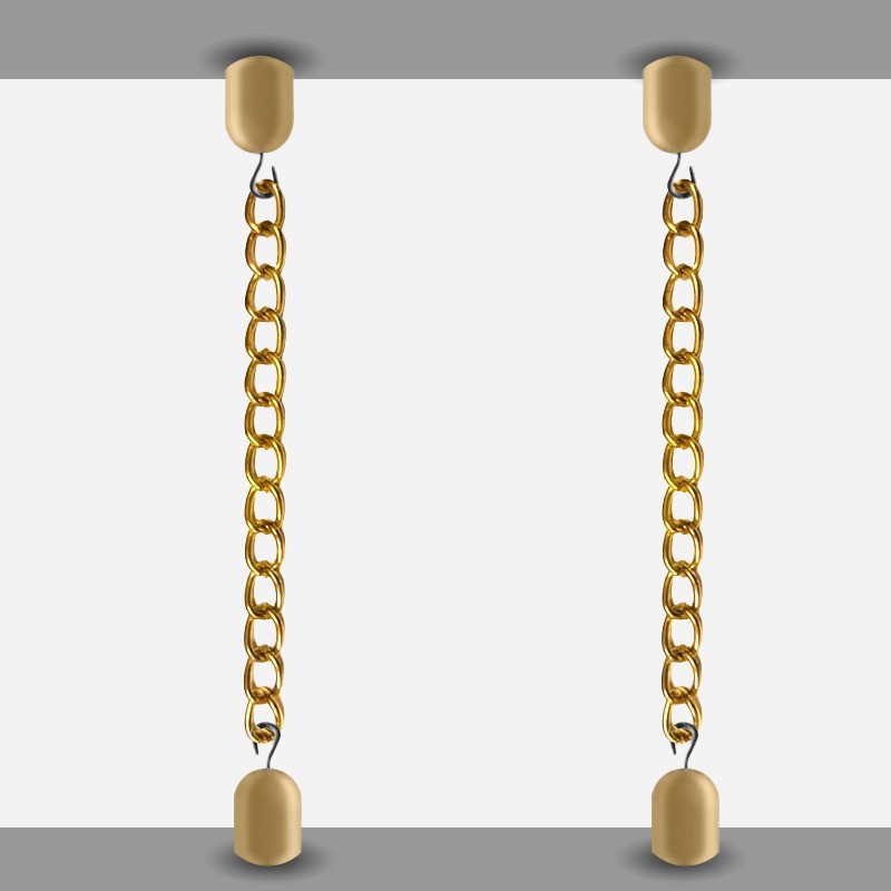 Ceiling to Floor Chain Hanging Kit