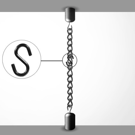 Ceiling to Floor Chain Hanging Kit