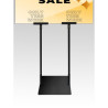 Double Sided information Display Stand (Fully Adjustable)
