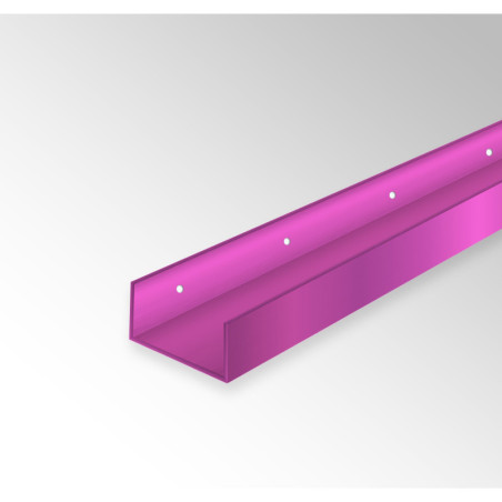 Wall Floating Aluminium Shelf