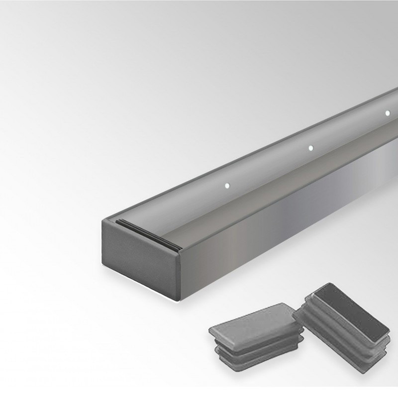 Wall Floating Aluminium Shelf
