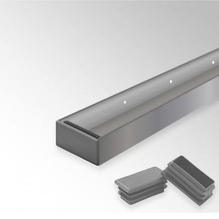 Wall Floating Aluminium Shelf
