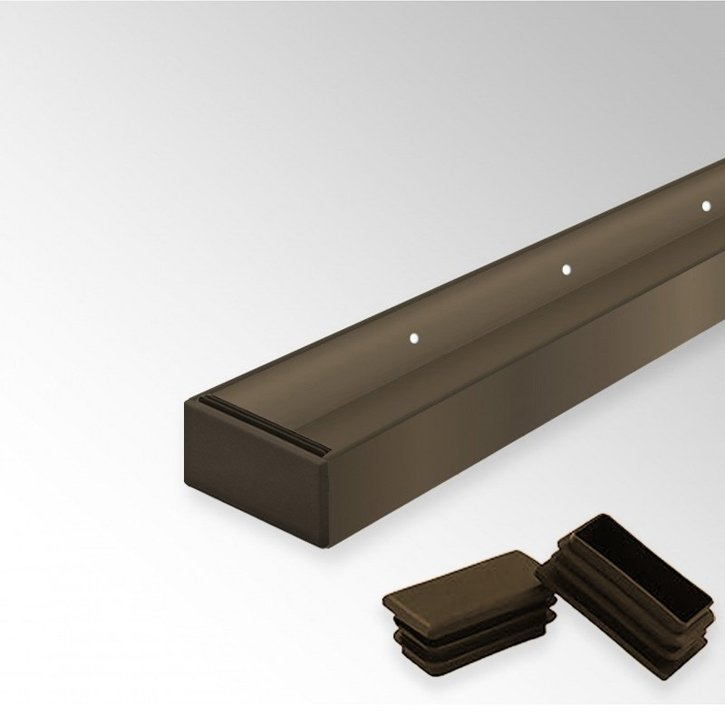 Wall Floating Aluminium Shelf