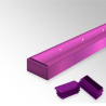Wall Floating Aluminium Shelf