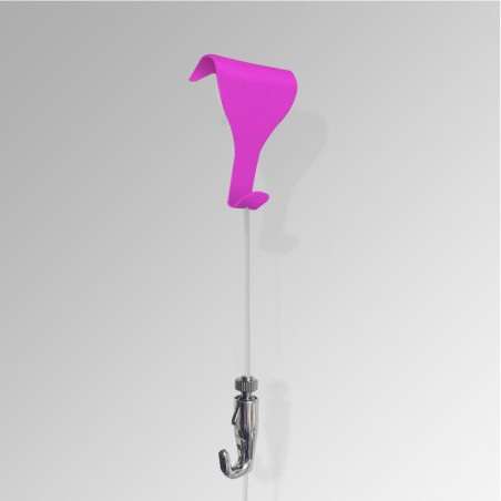 Moulding Hook Clear Wire Set with Self Locking Hook