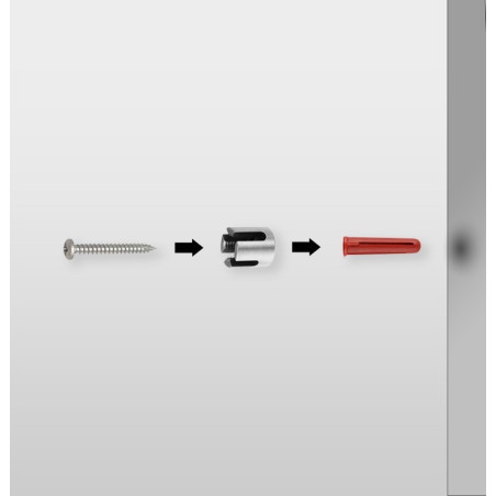 Wall Mounted Wire Support