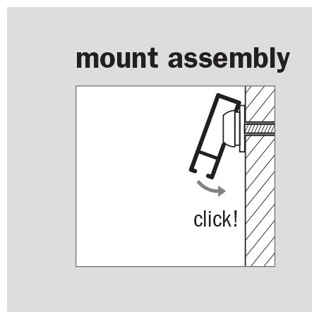 Clip Rail Mounting Clip
