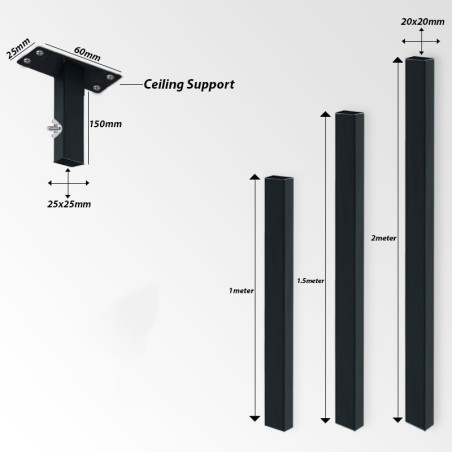 Ceiling Hanging with Loop Maker