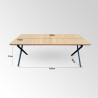 Kids Folding Rectangular Table