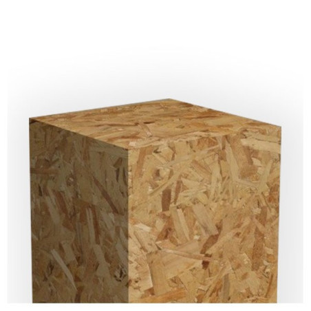 OSB Display Plinth with Castors
