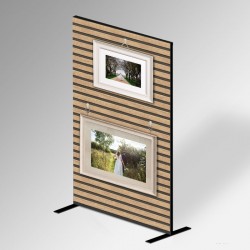 Free Standing Slat Wall Display Panel