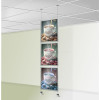 Suspended Ceiling to Floor Twist Frame Hanging Kit | Picture Hanging Direct