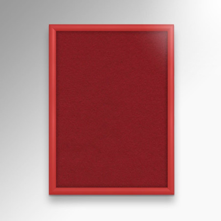 Aluminium Framed Felt Pin Board | Picture Hanging Direct