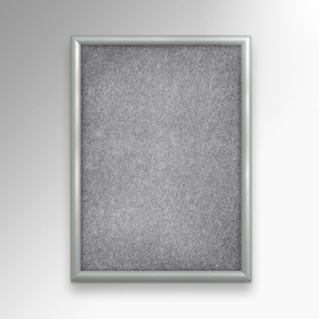Aluminium Framed Felt Pin Board | Picture Hanging Direct