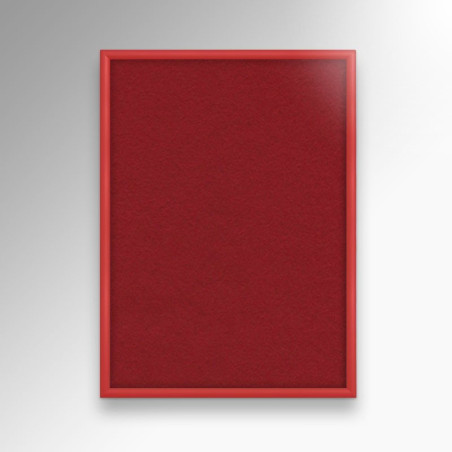 Aluminium Framed Felt Pin Board | Picture Hanging Direct