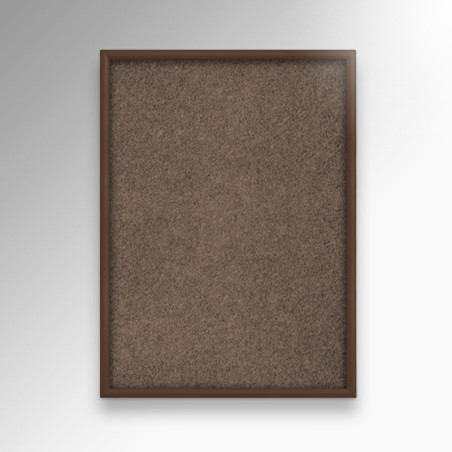 Aluminium Framed Felt Pin Board | Picture Hanging Direct