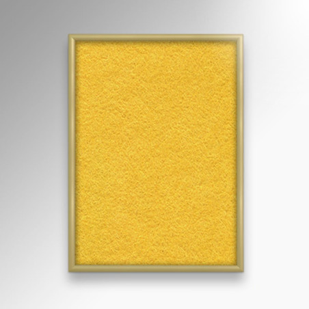 Aluminium Framed Felt Pin Board | Picture Hanging Direct