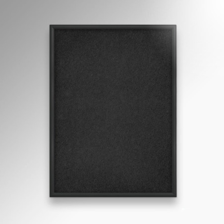 Aluminium Framed Felt Pin Board | Picture Hanging Direct