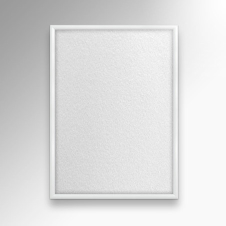 Aluminium Framed Felt Pin Board | Picture Hanging Direct