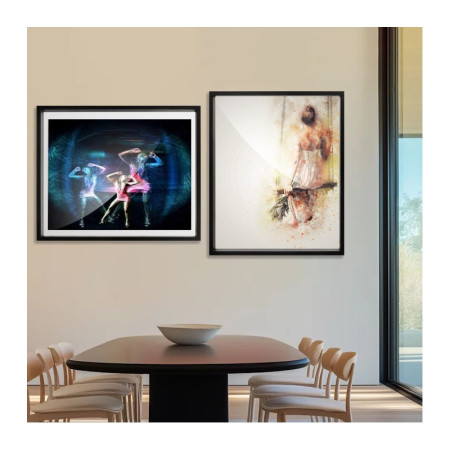 Acrylic Display Metal Frame