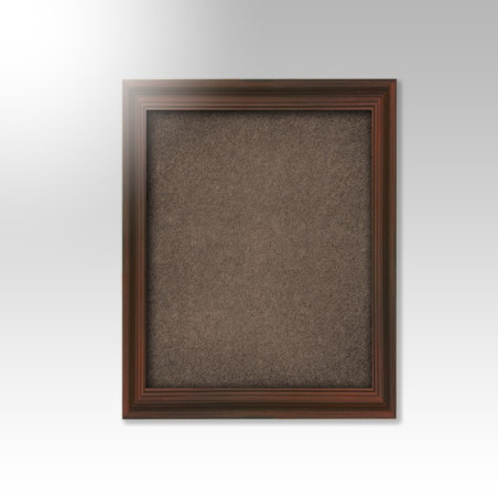 Wooden Framed Felt Pin Board (Coloured) | Picture Hanging Direct