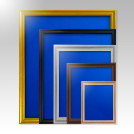 Wooden Framed Felt Pin Board