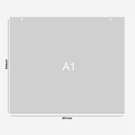 Suspended Ceiling Poster Holder Kit | Picture Hanging Direct