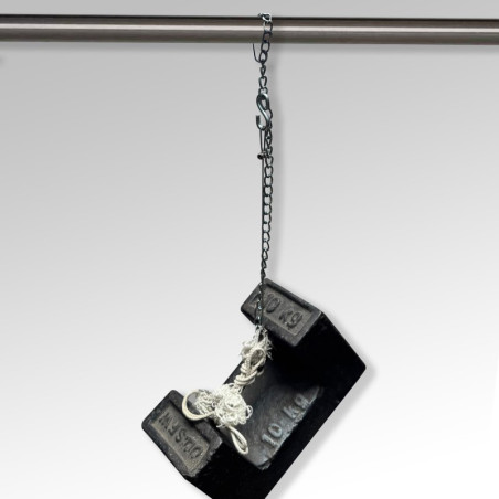 Picture Hanging in Front of Curtains or Drapes with Steel Chain| Picture Hanging Direct