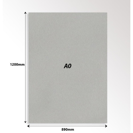 Acid Free Grey Cardboard Sheet | Picture Hanging Direct