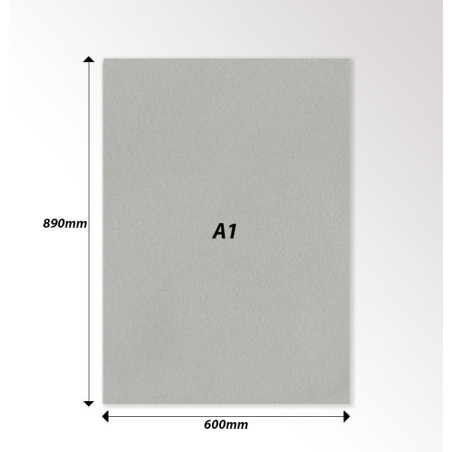 Acid Free Grey Cardboard Sheet | Picture Hanging Direct