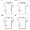 Freestanding T-Shirt Display Stand (Double-sided 180cm) | Picture Hanging Direct