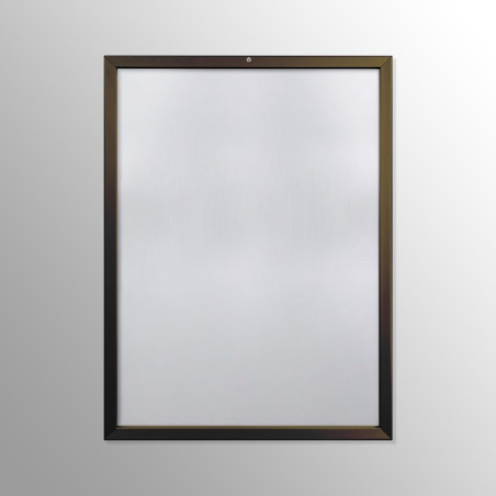 Lockable Aluminium Snap Frame | Picturehangingdirect