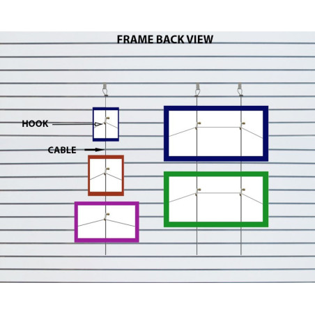 Slat Wall Picture Hanger