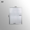 Lockable Aluminium Snap Frame | Picturehangingdirect