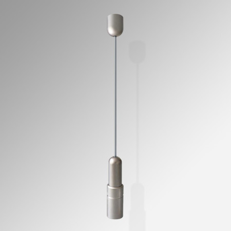 Ceiling to Floor Fixings Satin Chrome