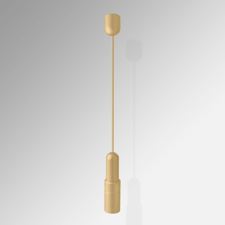 Ceiling to Floor Cable BRASS Gold Fixings